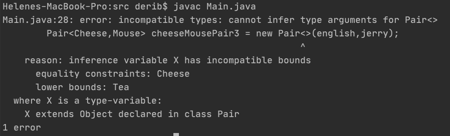 Error pair cheese
